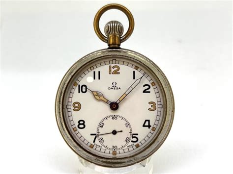 omega military pocket watch|omega pocket watch for sale.